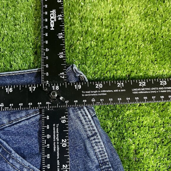 Mens Wrangler Medium Blue Wash Denim Fleece Lined Carpenter Jeans Mens 38x30 - Picture 3 of 7